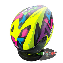 Cargar imagen en el visor de la galería, CASCO AXXIS ESPAÑA INTEGRAL DRAKEN JOLY C3 FLUOR