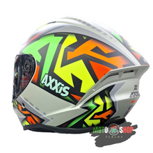 Cargar imagen en el visor de la galería, CASCO AXXIS ESPAÑA INTEGRAL DRAKEN JOLY C2 GRAY