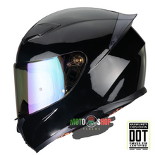 Cargar imagen en el visor de la galería, CASCO OTS HUSKY NEGRO BRILLOSO