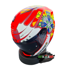 Cargar imagen en el visor de la galería, CASCO AXXIS ESPAÑA INTEGRAL DRAKEN STAR C5 ROJO FLOU