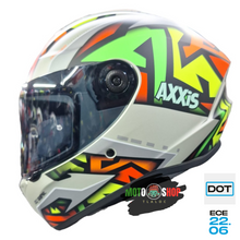 Cargar imagen en el visor de la galería, CASCO AXXIS ESPAÑA INTEGRAL DRAKEN JOLY C2 GRAY