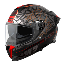 Cargar imagen en el visor de la galería, CASCO AXXIS INTEGRAL HAWK B5 LETS RIDE ROJO MATE