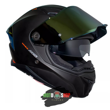 Cargar imagen en el visor de la galería, CASCO AXXIS ESPAÑA INTEGRAL PANTHER NEGRO MATE DORADO