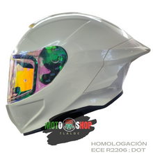 Cargar imagen en el visor de la galería, CASCO INTEGRAL XTRONG XTR-820 BLANCO PERLA SOLID