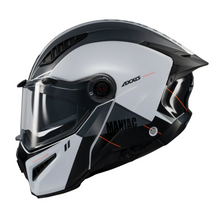 Cargar imagen en el visor de la galería, CASCO AXXIS ABATIBLE GHOSFIGHTER MANIAC BLANCO BRILLO