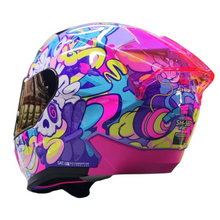 Cargar imagen en el visor de la galería, CASCO INTEGRAL SHAFT SH-560 MELO FUCSIA BRILLOSO