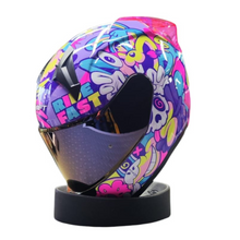 Cargar imagen en el visor de la galería, CASCO INTEGRAL SHAFT SH-560 MELO FUCSIA BRILLOSO