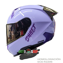 Cargar imagen en el visor de la galería, CASCO INTEGRAL SHAFT SH-560 SOLID PURPURA