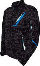 Cargar imagen en el visor de la galería, CHAMARRA HEBOTECH SOFTSHELL AZUL IMPERMEABLE