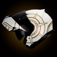 Cargar imagen en el visor de la galería, CASCO HAX ABATIBLE AMATISTA TONATIUH BLANCO BRILLOSO