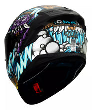 Cargar imagen en el visor de la galería, CASCO HAX INTEGRAL OBSIDIAN TLALOC NEGRO MATE