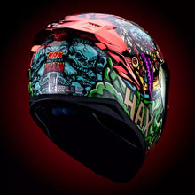 Cargar imagen en el visor de la galería, CASCO HAX INTEGRAL OBSIDIAN MICTLAN ROJO BRILLOSO