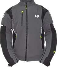 Cargar imagen en el visor de la galería, CHAMARRA HEBOTECH HELD GRIS NEON PROTECCIONES