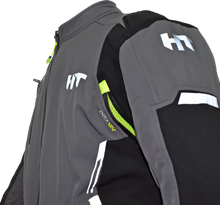 Cargar imagen en el visor de la galería, CHAMARRA HEBOTECH HELD GRIS NEON PROTECCIONES