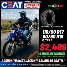 Cargar imagen en el visor de la galería, LLANTAS CEAT GRIPP XL YAMAHA GENUINE PARTS