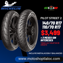 Cargar imagen en el visor de la galería, LLANTA MICHELIN PILOT STREET 2
