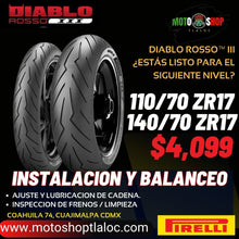 Cargar imagen en el visor de la galería, LLANTA PIRELLI DIABLO ROSSO 3