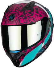 Cargar imagen en el visor de la galería, CASCO HAX INTEGRAL OBSIDIAN HUICHOL MORADO 2.0