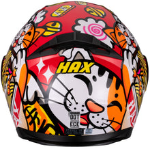 Cargar imagen en el visor de la galería, CASCO ABATIBLE HAX AMATISTA MANEKI NEKO BRILLOSO