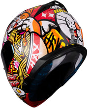 Cargar imagen en el visor de la galería, CASCO ABATIBLE HAX AMATISTA MANEKI NEKO BRILLOSO