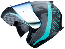 Cargar imagen en el visor de la galería, CASCO ABATIBLE HAX AMATISTA WIND TURQUESA MATE