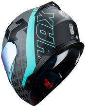 Cargar imagen en el visor de la galería, CASCO ABATIBLE HAX AMATISTA WIND TURQUESA MATE