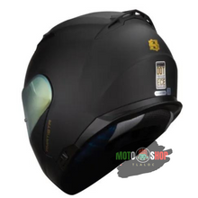 Cargar imagen en el visor de la galería, CASCO HAX ABATIBLE AMATISTA NEGRO MATE GOLD
