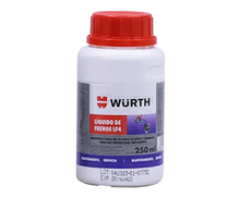 Cargar imagen en el visor de la galería, LIQUIDO DE FRENOS DOT 4 /3 WURTH
