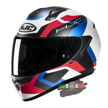 Cargar imagen en el visor de la galería, CASCO HJC INTEGRAL C10 TINS MC21SF BLANCO /ROJO/AZUL MATE
