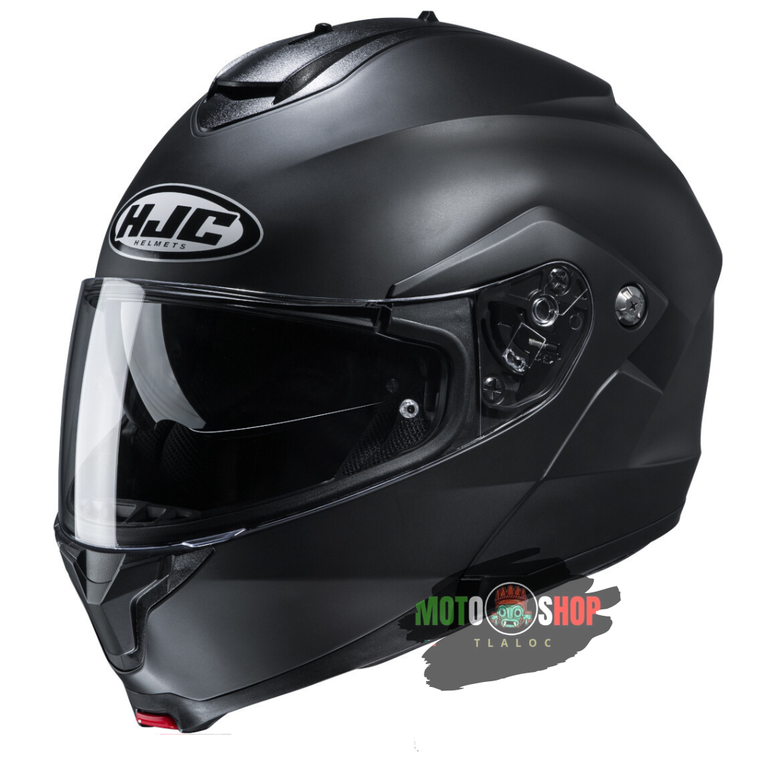 CASCO HJC ABATIBLE C91 NEGRO MATE