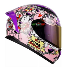 Cargar imagen en el visor de la galería, CASCO SHAFT INTEGRAL CARTOON COURAGE BRILLOSO
