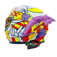 Cargar imagen en el visor de la galería, CASCO INTEGRAL SHAFT SH526 sp WEIRD BLANCO MATE
