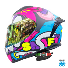 Cargar imagen en el visor de la galería, CASCO INTEGRAL SH582 SP EVO TEDDY FUSHIA MATE
