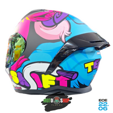 Cargar imagen en el visor de la galería, CASCO INTEGRAL SH582 SP EVO TEDDY FUSHIA MATE
