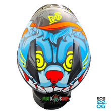 Cargar imagen en el visor de la galería, CASCO INTEGRAL SH582 SP EVO TEDDY NEON MATE
