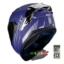 Cargar imagen en el visor de la galería, CASCO HAX INTEGRAL OBSIDIAN MORADO MATE V 2.0
