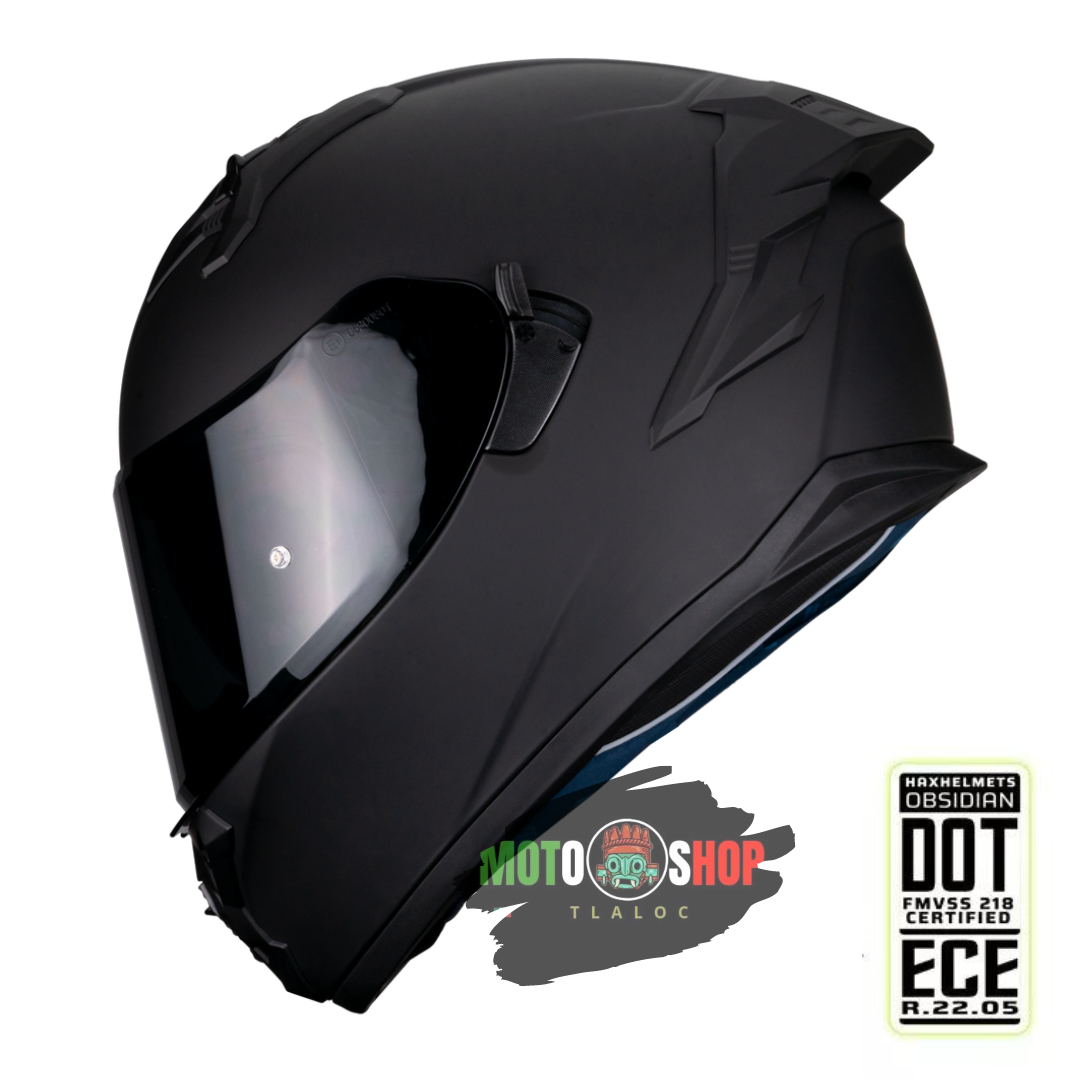 CASCO HAX INTEGRAL OBSIDIAN 2.0 SOLID NEGRO MATE