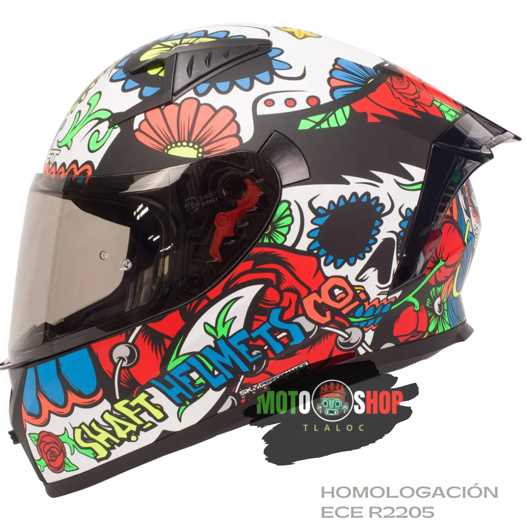 CASCO SHAFT INTEGRAL SH526 SKULL FLOWERS