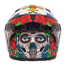 Cargar imagen en el visor de la galería, CASCO SHAFT INTEGRAL SH526 SKULL FLOWERS
