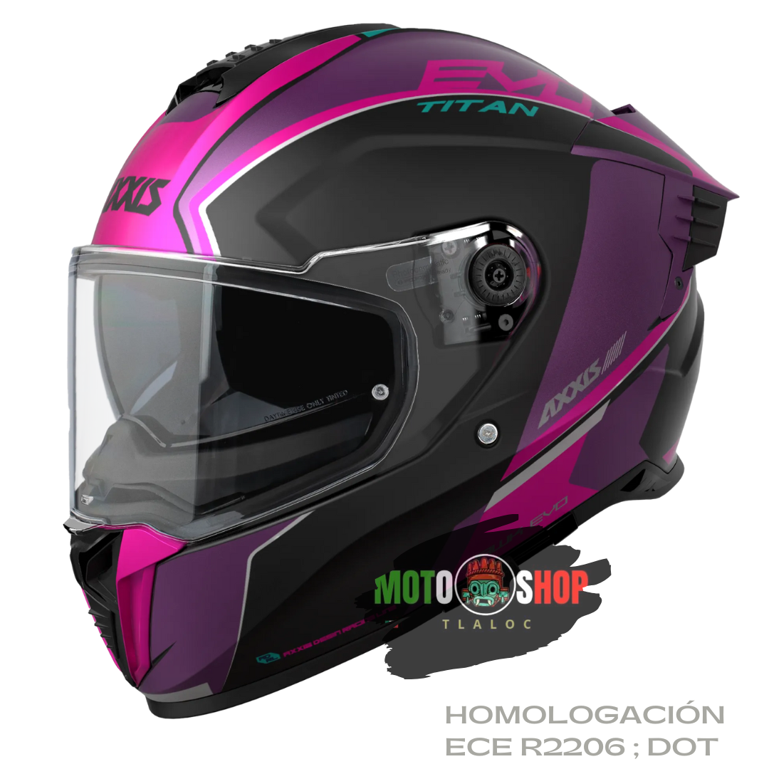 CASCO AXXIS INTEGRAL HAWK TITAN ROSA MATE