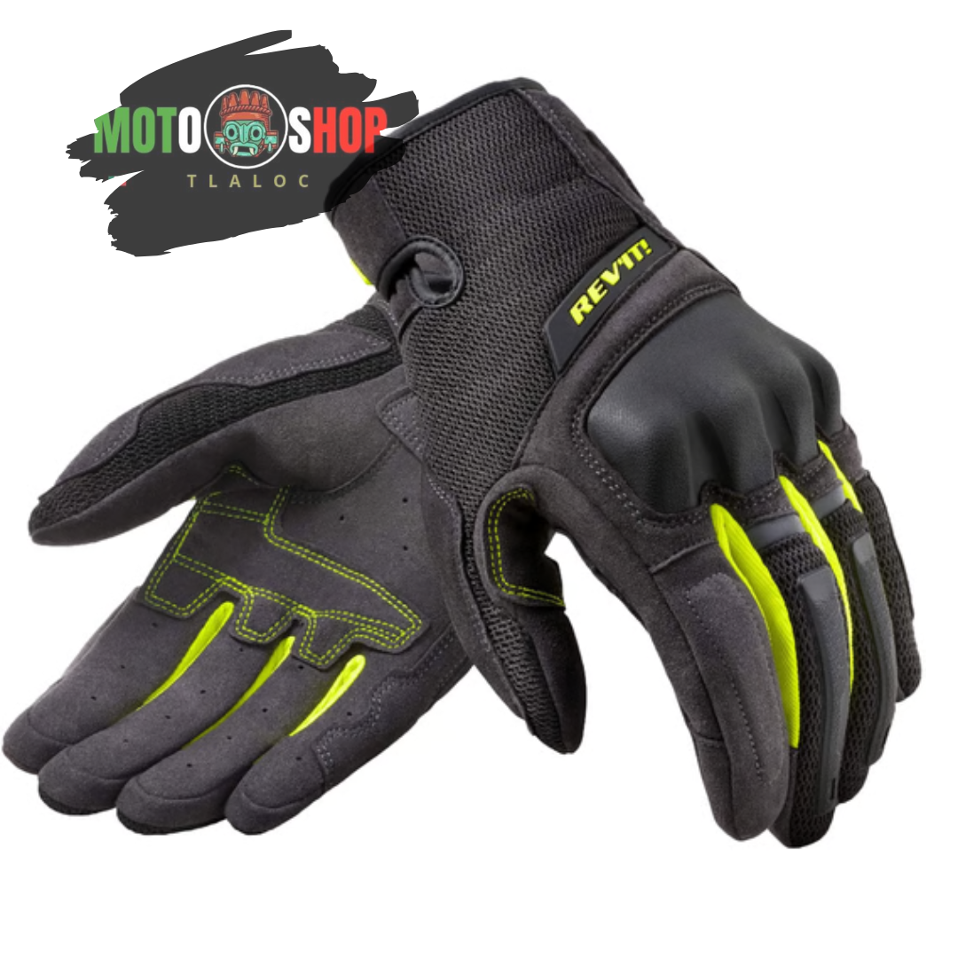 GUANTES REVIT VOLCANO YELLOW NEON / BLACK