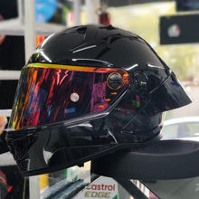 Cargar imagen en el visor de la galería, CASCO XTRONG XTR352 R1  NEGRO SOLID BRILLOSO
