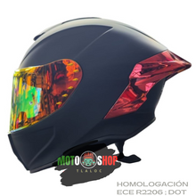 Cargar imagen en el visor de la galería, CASCO INTEGRAL XTRONG XTR-820 NEGRO MATE ROJO
