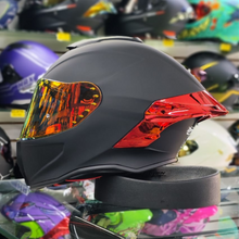 Cargar imagen en el visor de la galería, CASCO INTEGRAL XTRONG XTR-820 NEGRO MATE ROJO
