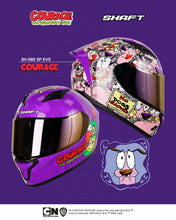 Cargar imagen en el visor de la galería, CASCO SHAFT INTEGRAL CARTOON COURAGE BRILLOSO
