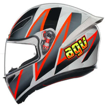 Cargar imagen en el visor de la galería, CASCO AGV INTEGRAL K-1 BLIPPER ROJO GRIS BRILLOSO
