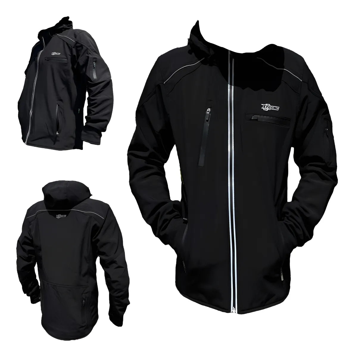 CHAMARRA XTRONG NEGRA CERTIFICACION CE