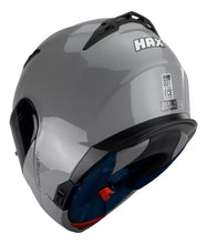 Cargar imagen en el visor de la galería, CASCO HAX ABATIBLE AMATISTA GRIS BRILLOSO
