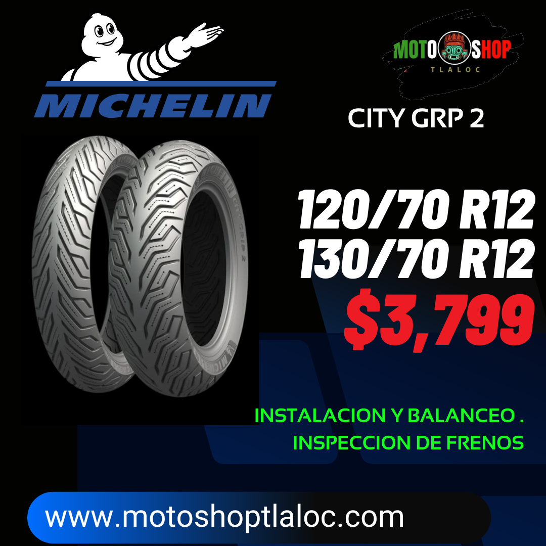 LLANTAS MICHELIN CITY GRIP 2