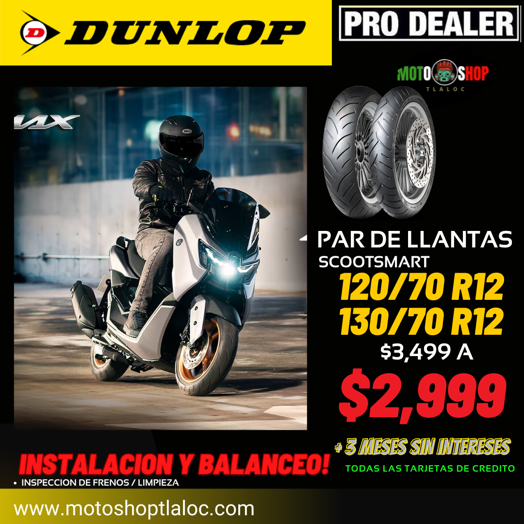 LLANTAS DUNLOP SCOOTSMART
